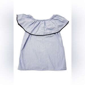 J. Crew Light Blue Off The Shoulder Dress XXS